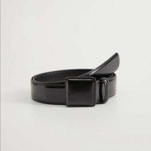 Mango Square buckle belt
